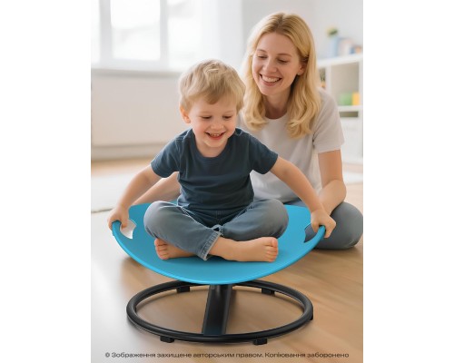 Гойдалка дитяча DKWAY CK-7 (тренування рівноваги) блакитна (548901978)