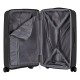 Набір валіз 2E Aero (L+M+S), чорні (2E-SPP-AERO-SET3-BK)