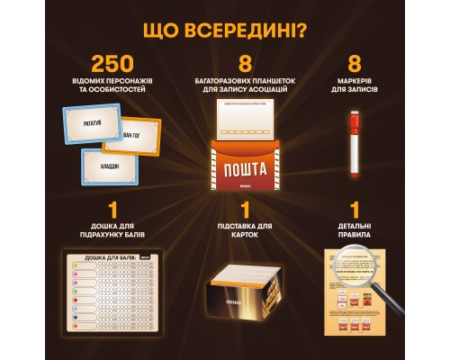 Настільна гра Orner Секретні персонажі (укр.) (orner-2929)