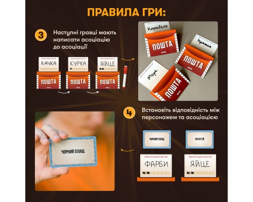 Настільна гра Orner Секретні персонажі (укр.) (orner-2929)