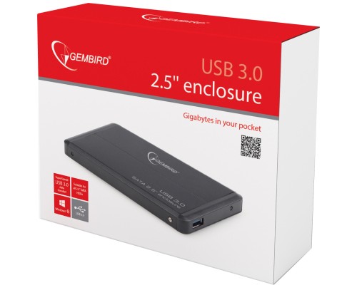 Кишеня зовнішня Gembird EE2-U3S-2