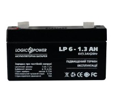 Батарея до ДБЖ LogicPower LPM 6В 1.3 Ач (4157) 