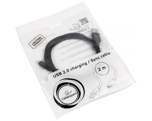 Дата кабель USB 2.0 AM to Lightning 2.0m Cablexpert (CC-USB2-AMLM-2M)
