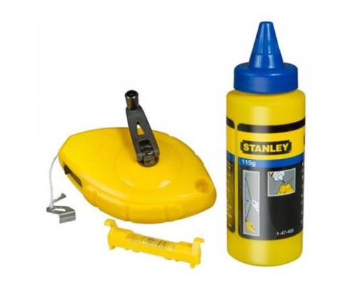Шнур розмічальний Stanley разметочный шнур в корпусее OPP, мел. порошок (0-47-443)