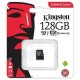 Карта пам'яті Kingston 128GB microSDXC class 10 UHS-I Canvas Select (SDCS/128GBSP)