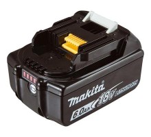 Акумулятор до електроінструменту Makita LXT BL1860B (Li-Ion, 18В, 6Ач, індикація заряду) (632F69-8)
