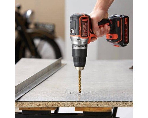 Шуруповерт Black&Decker BL188KB