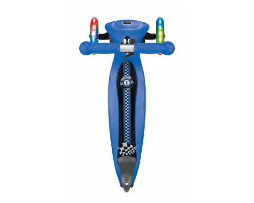 Самокат Globber Primo Foldable Lights Синій (432-100)