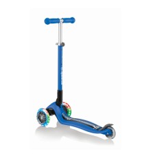 Самокат Globber Primo Foldable Lights Синій (432-100)