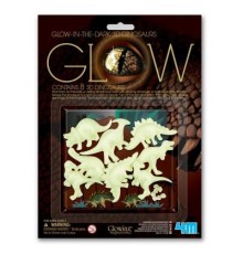 Ігровий набір 4М Сяючі 3D-наклейки Динозаври (00-05426)