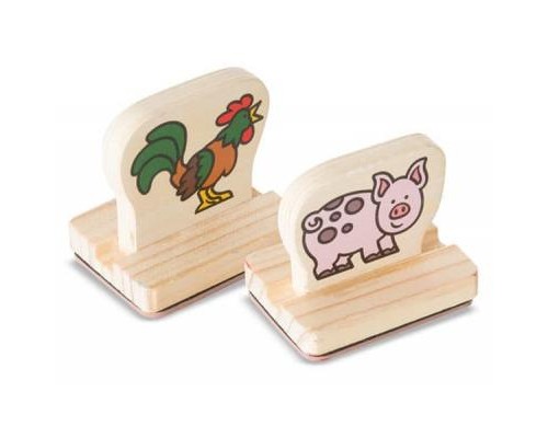 Набір для творчості Melissa&Doug Штампи Тварини на фермі (MD12390)