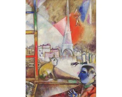 Пазл Eurographics Париж через вікно Марк Шагал 1000 елем. (6000-0853)