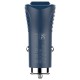 Зарядний пристрій ColorWay 2USB Quick Charge 3.0 (36W) blue (CW-CHA011Q-BL)