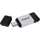 USB флеш накопичувач Kingston 64GB DataTraveler 80 USB 3.2/Type-C (DT80/64GB) 
