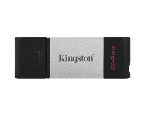 USB флеш накопичувач Kingston 64GB DataTraveler 80 USB 3.2/Type-C (DT80/64GB) 