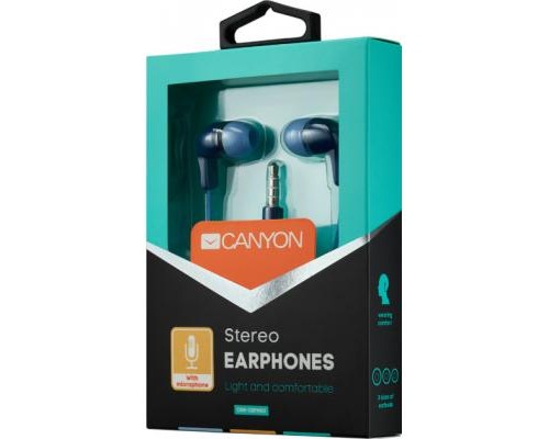 Навушники Canyon Blue (CNS-CEPM02BL)