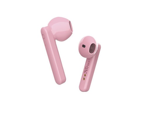 Навушники Trust Primo Touch True Wireless Mic Pink (23782)