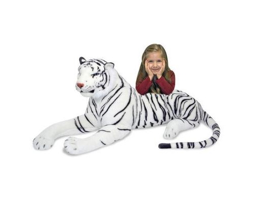 М'яка іграшка Melissa&Doug Гігантський плюшевий білий тигр 1,8 м (MD13979)