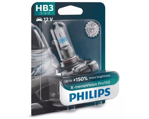 Автолампа Philips галогенова 60W (9005XVPB1)