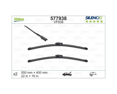 Щітка склоочисника Valeo 577938