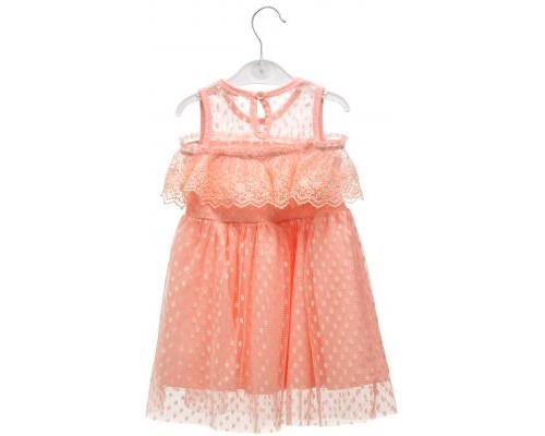 Плаття дитяче Breeze з мереживом (14316-98G-peach)