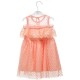 Плаття дитяче Breeze з мереживом (14316-98G-peach)