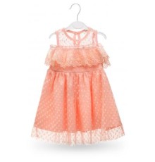 Плаття дитяче Breeze з мереживом (14316-98G-peach)