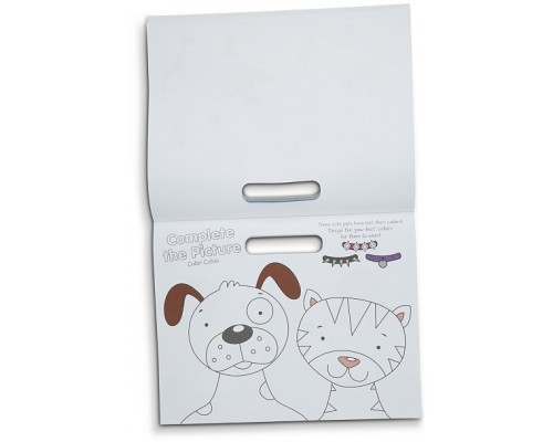 Набір для творчості Melissa&Doug розмальовка вирізання Мода (MD31433)