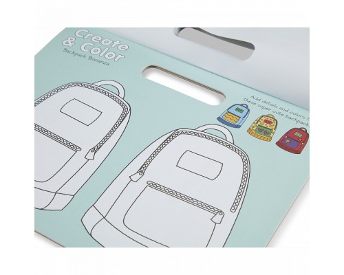 Набір для творчості Melissa&Doug розмальовка вирізання Мода (MD31433)