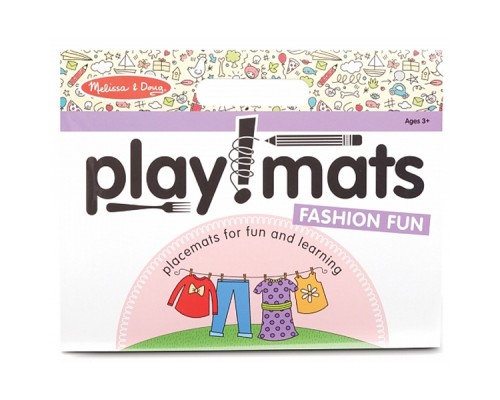 Набір для творчості Melissa&Doug розмальовка вирізання Мода (MD31433)