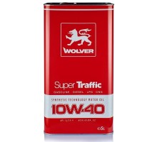 Моторна олива Wolver Super Traffic 10W-40 5л (4260360942501)