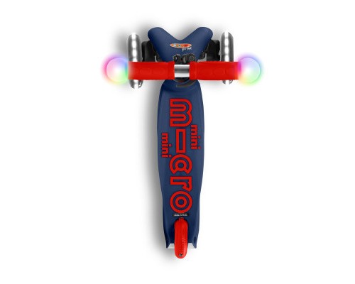 Самокат Micro Mini Deluxe Magic Navy Blue LED (MMD149)