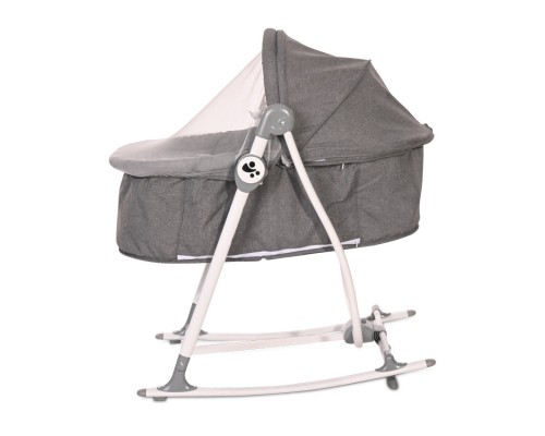 Крісло-гойдалка Lorelli 3 в 1 grey (ALICANTE grey)