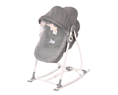 Крісло-гойдалка Lorelli 3 в 1 grey (ALICANTE grey)