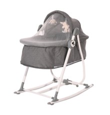 Крісло-гойдалка Lorelli 3 в 1 grey (ALICANTE grey)