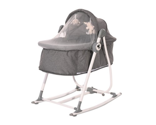 Крісло-гойдалка Lorelli 3 в 1 grey (ALICANTE grey)