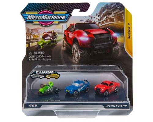 Машина Micro Machines Трюковий , 3 шт (6606083) Машина Micro Machines Трюковий , 3 шт (6606083)