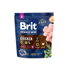 Сухий корм для собак Brit Premium Dog Adult S 1 кг (8595602526284)