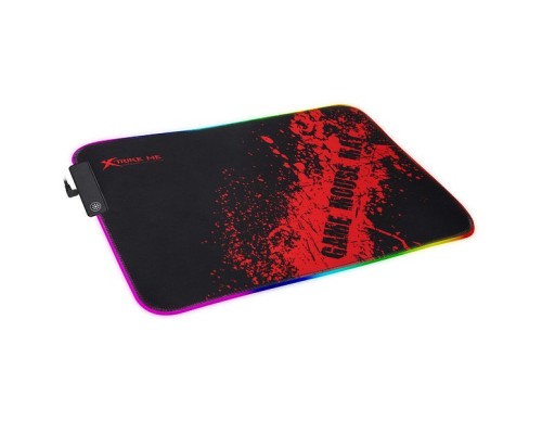 Килимок для мишки Xtrike ME MP-602 RGB lighting Black/Red (MP-602)