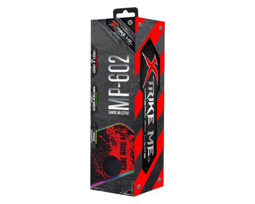 Килимок для мишки Xtrike ME MP-602 RGB lighting Black/Red (MP-602)