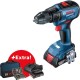 Шуруповерт Bosch GSR 18 V-50, 2*2 Ач, ЗП, кейс (0.601.9H5.004)