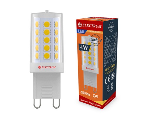 Лампочка Electrum 4W Cer LC-15 G9 3000K (A-LC-1895)