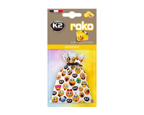Ароматизатор для автомобіля K2 VINCI ROKO HAPPY VANILLA 25гр (V827H) 