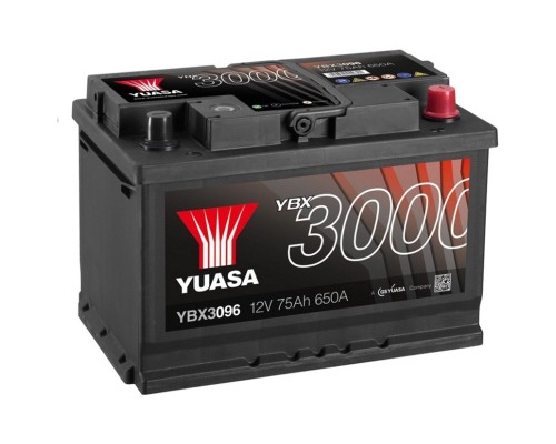 Акумулятор автомобільний Yuasa 12V 76Ah SMF Battery (YBX3096)