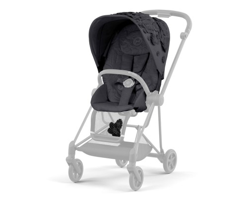 Набір текстилю для коляски Cybex Mios Simply Flowers Grey (521002879)