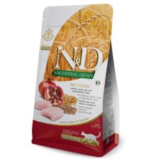 Сухий корм для кішок Farmina LOW GRAIN Sterilised курка, гранат 1.5 кг (8010276030481)