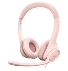 Навушники Logitech H390 USB Rose (981-001281)