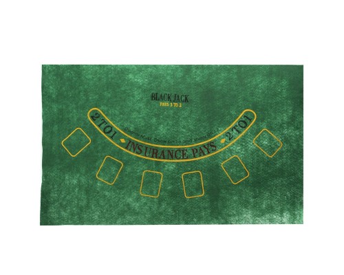 Настільна гра Johnshen Sports Покерний набір на 500 фішок без номіналу + сукно (бляшана коробка) (IG-3006)