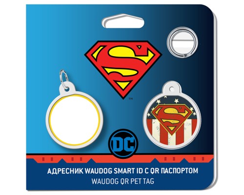 Адресник для тварин WAUDOG Smart ID з QR паспортом 