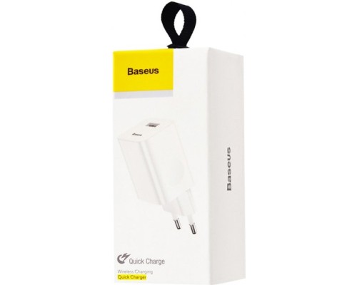 Зарядний пристрій Baseus Home Charger White (CCALL-BX02)